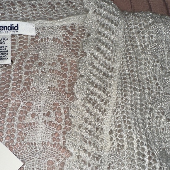 Splendid Heather‎ Gray Women's Knit Cardigan - Picture 9 of 10
